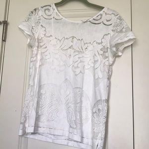 Banana Republic lace blouse, size 4